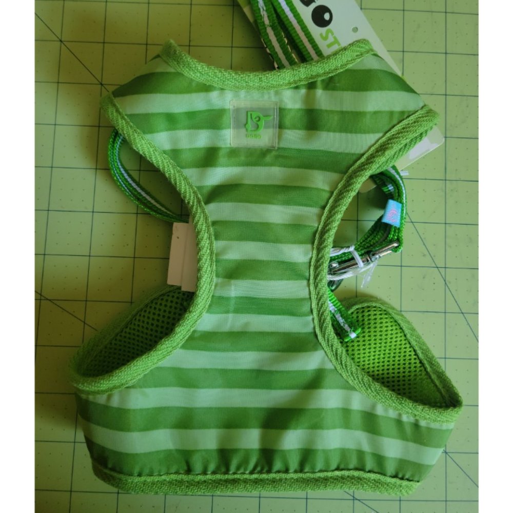 COPY - EasyGo Green Stripes Dog Harness by Dogo, Large, NWT